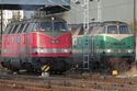 V180 392 und 118 001 in Angerm&uuml;nde