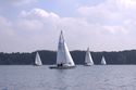 Kielkreuzerregatta von Stahl Finow auf dem Werbellinsee