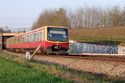 S2 nach Blankenfelde am Abzweig der Heidekrautbahn in Karow