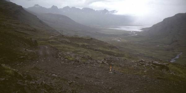 Öxi - Piste im Osten von Meereshöhe ins Hochland