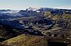 Blick auf den Gletscher - Wanderung Thorsmörk - Landmannalaugar
