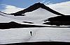übers Schneefeld