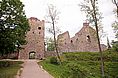 Reste der Ordensburg Sigulda