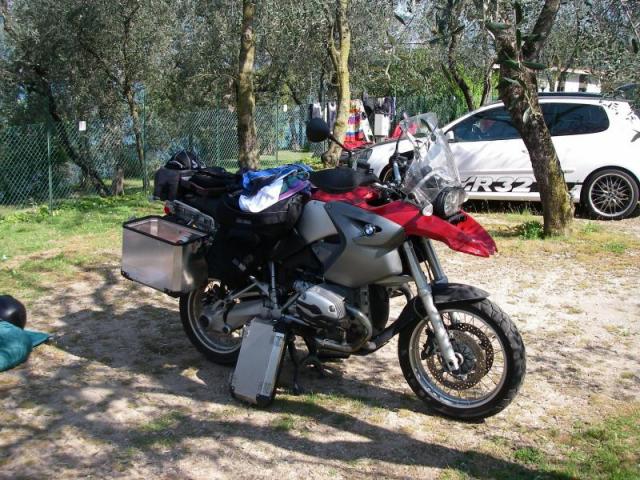 Dicke Berta mit Gep�ck