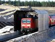 Abriss des &Uuml;berf&uuml;hrungsbauwerks des Oder-Havel-Kanals &uuml;ber die Bahnlinie Berlin - Sczcecin