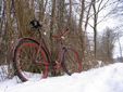 mit Elise im Schnee