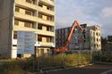 Abriß eines "Neubaublocks" im Brandenburgischen Viertel