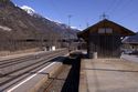 G&uuml;terschuppen im Bahnhof Turtmann