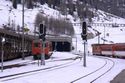 Tunneleingang am Bahnhof Oberwald