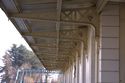 Dachdetail im Bahnhof Evian les Bains