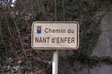 Chemin du Nant d'Enfer in Evian les Bains