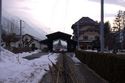 Bahnhof der Chemin de fer du Montenvers in Chamonix