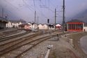 Depot der Chemin de fer Martigny–Ch&acirc;telard in Vernayaz