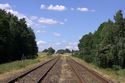Streckengleis &ouml;stlich von Bobrowo Pomorskie