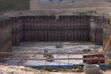 Baustellengrube Schiffshebewerk Niederfinow