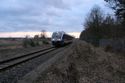 Triebwagen der M&auml;rkischen Regiobahn am Bahnhof Beelitz
