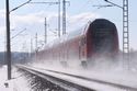 Schneewolke hinter dem RE3