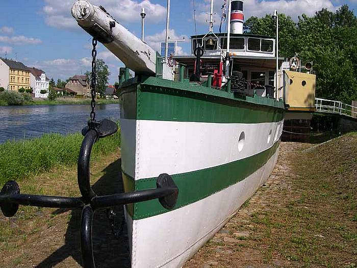Elbedampfer Riesa im Schifffahrtsmuseum Oderberg