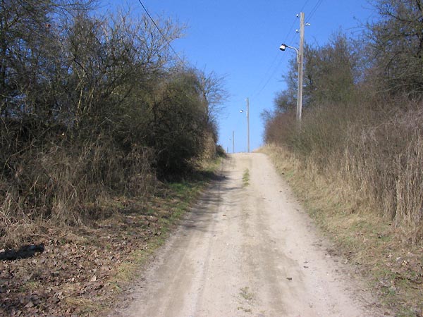 Anstieg nach Werbellin